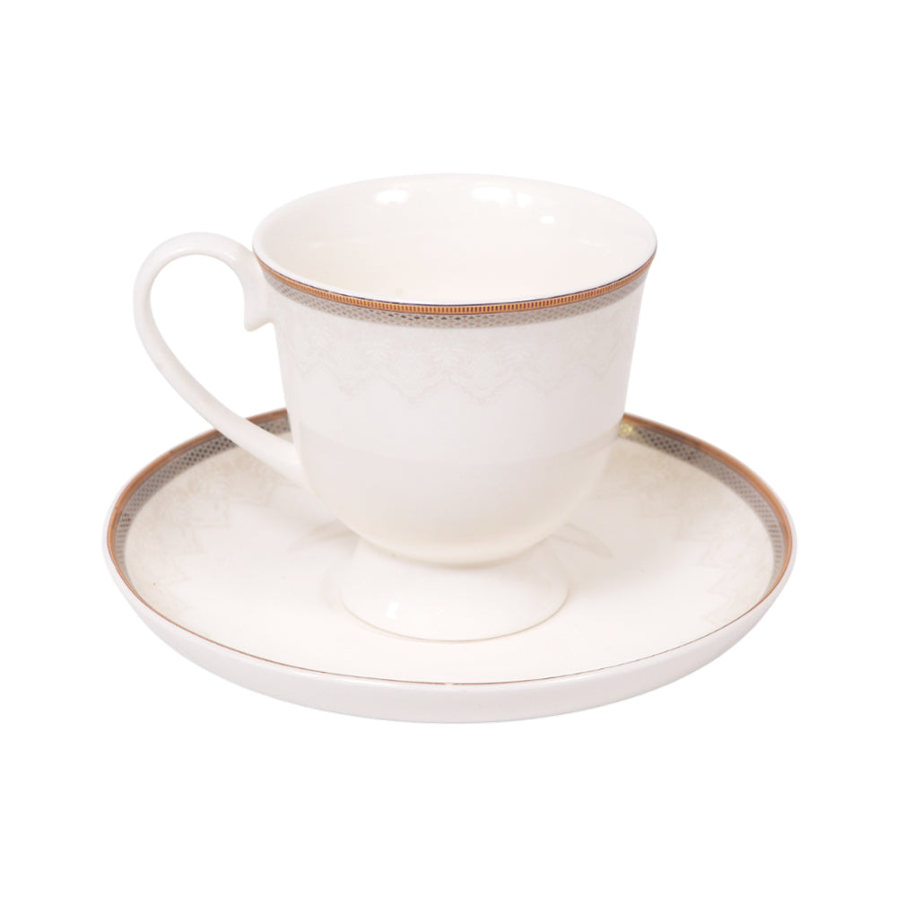 CUP & SAUCER BONE CHINA HS011 TMC (Pack 6)