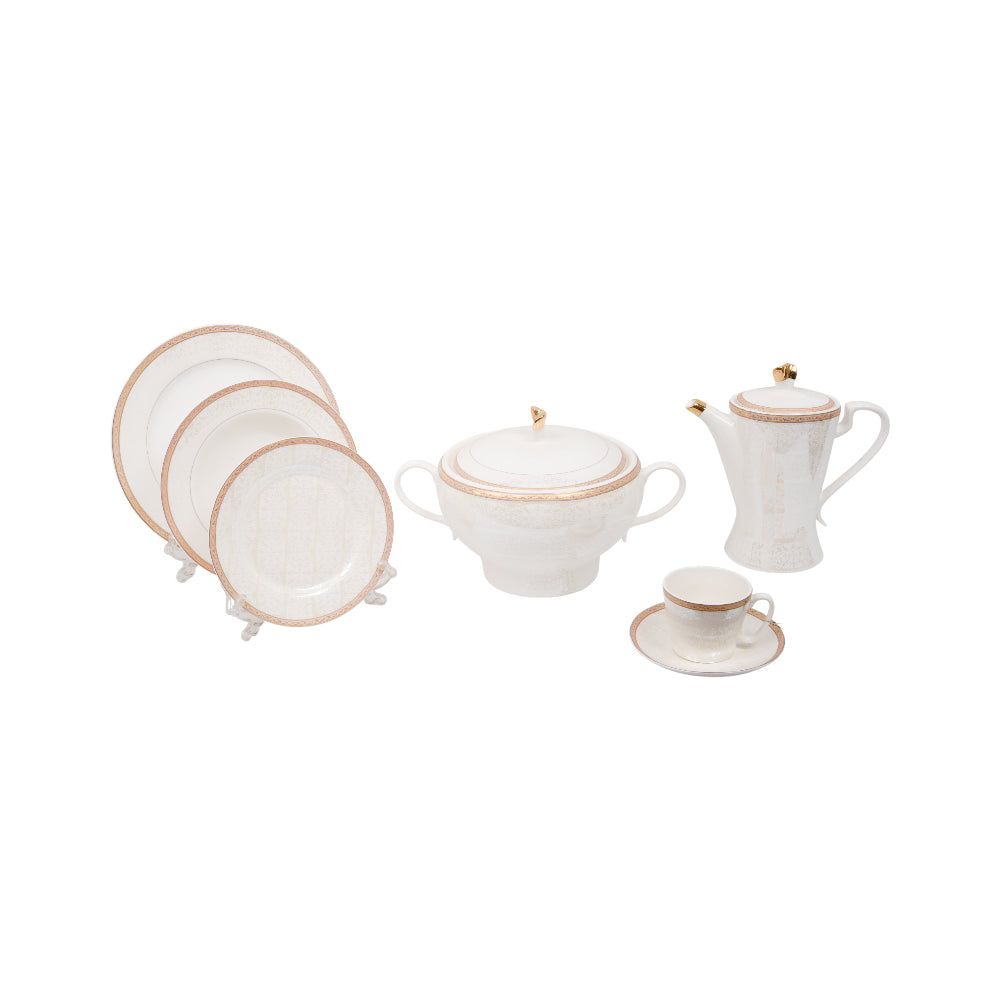 DINNER SET 61PC BONE CHINA FQ19568 KC
