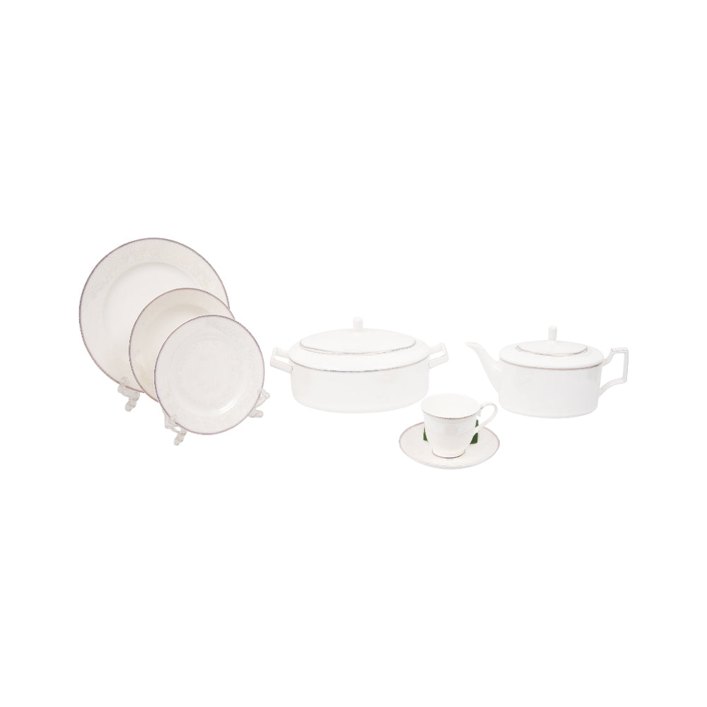 DINNER SET 61PC BONE CHINA FS LD ML005 KC