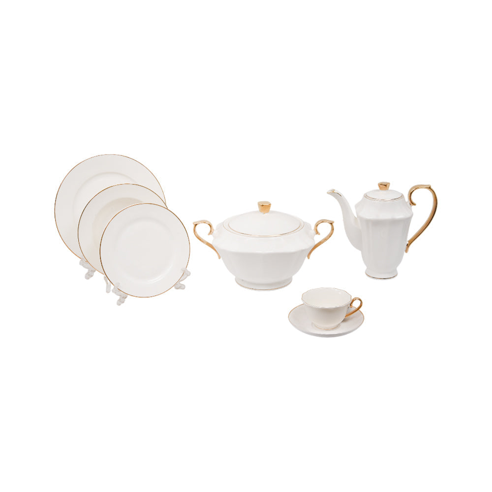 DINNER SET 61PC BONE CHINA YFB-GGK KC