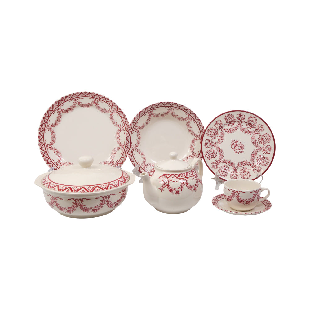 DINNER SET 85PC CLAYTON 1504PS