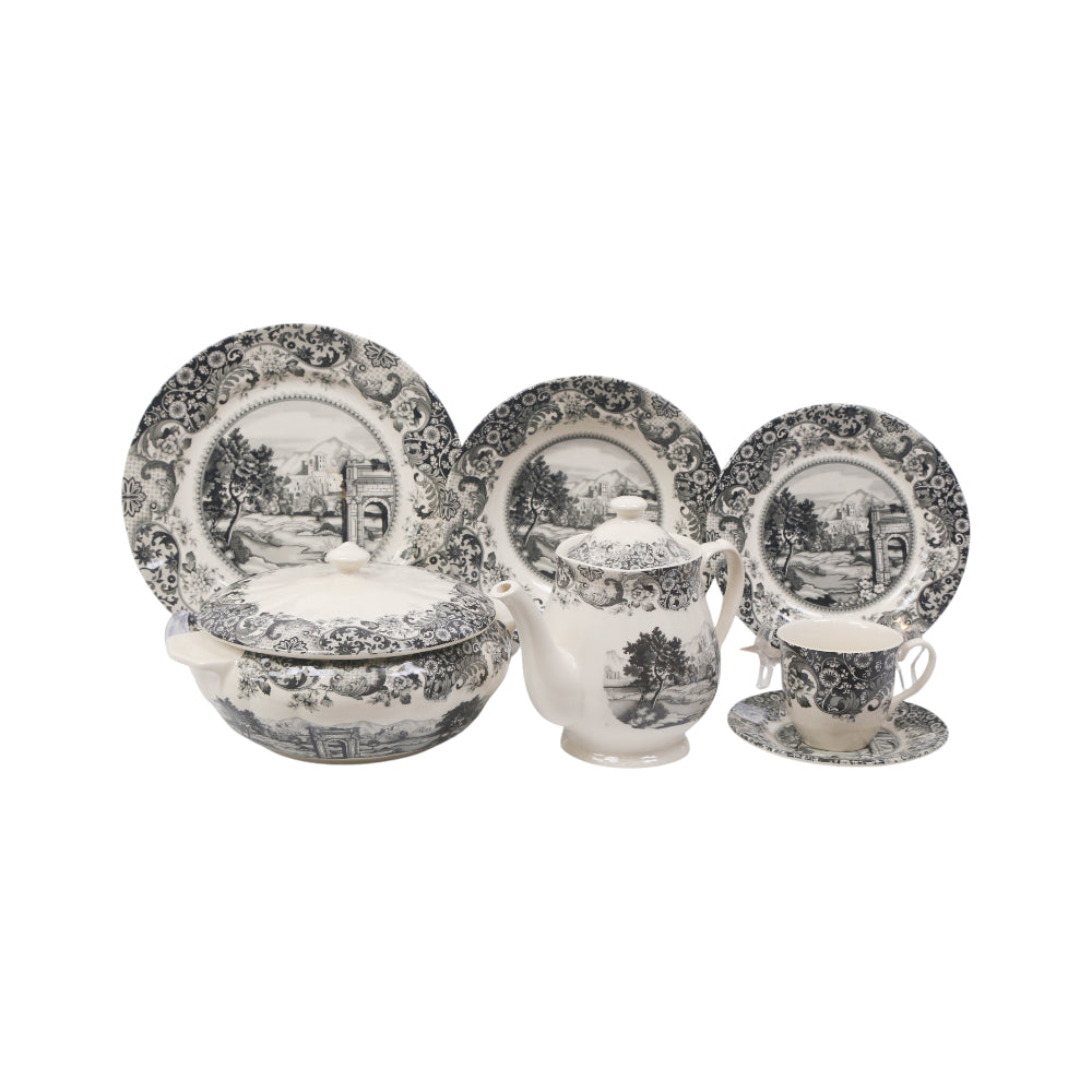 DINNER SET 85PC CLAYTON 404LS