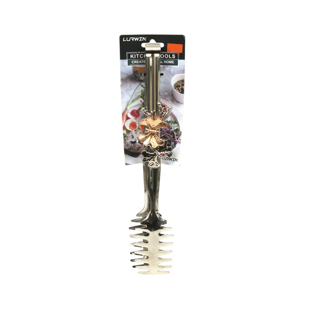 TONG SERVING STEEL SILVER LARGE 28/LY1003 ZIK
