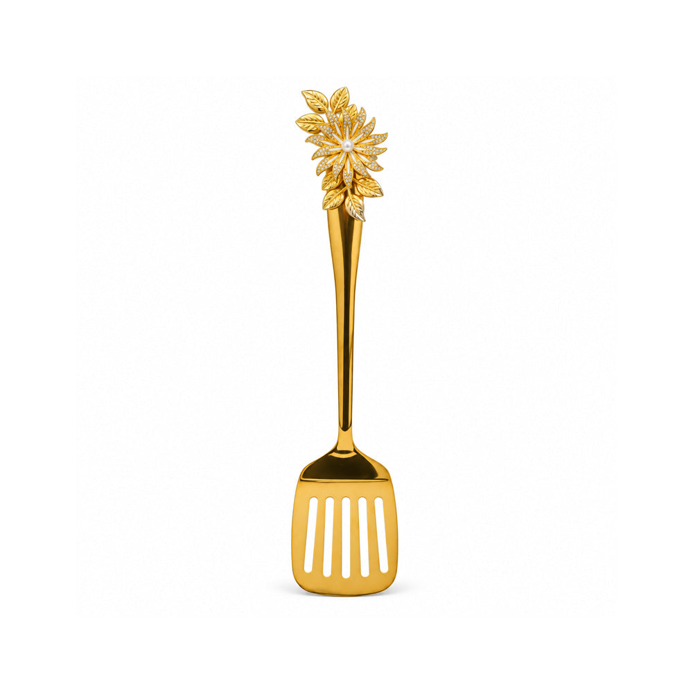 SPOON SERVING GOLDEN 7099-17 ZIK