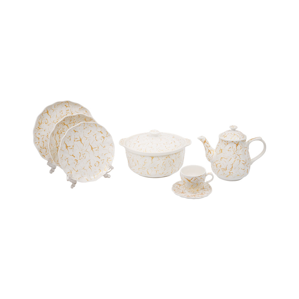 DINNER SET 65PC ELEGANT STYLE HJETC03 ET