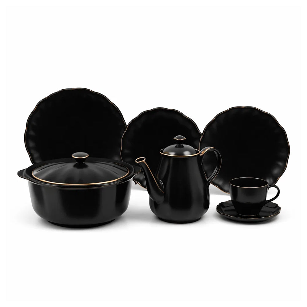 DINNER SET 65PC ELEGANT STYLE HJETC02 ET