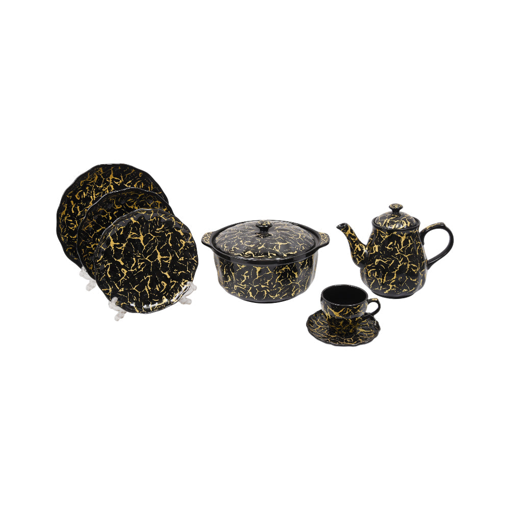 DINNER SET 65PC ELEGANT STYLE HJETC01 ET