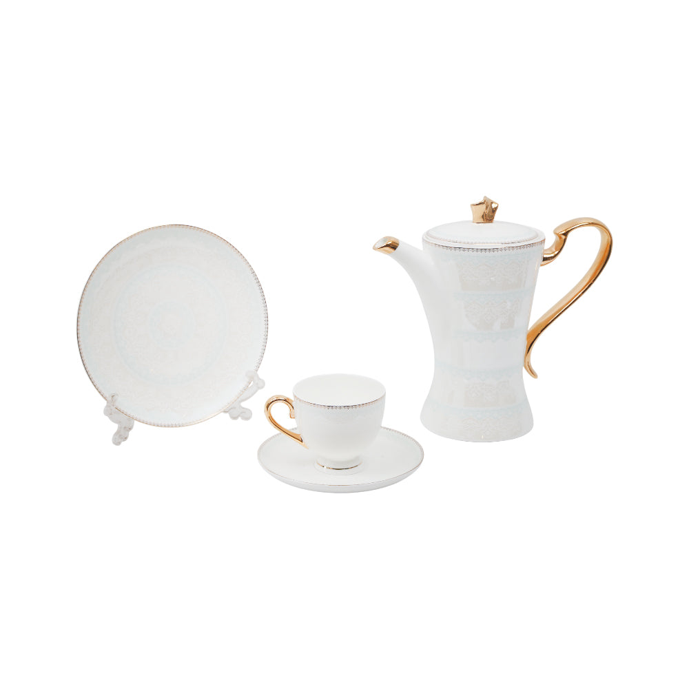 TEA SET 24PC SUPER BONE XFQ-3 JT