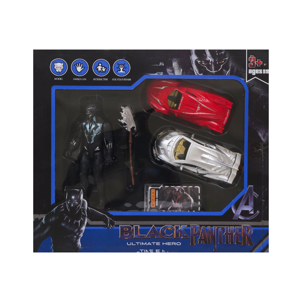 0812B-46 BLACK PANTHER CAR SET A.I