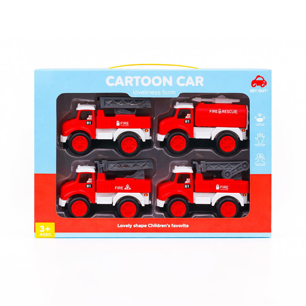 7756S-3 RESCUE TRUCK 4PCS A.I