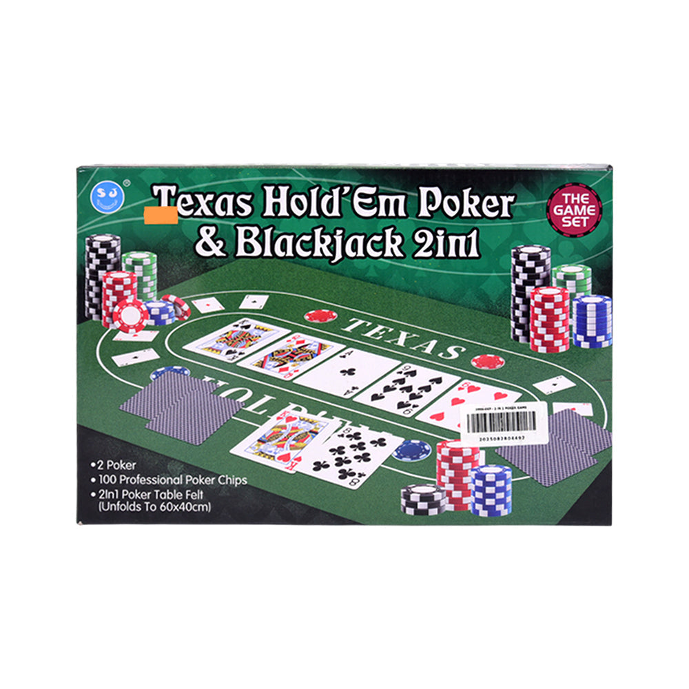 3896-46P POKER GAME 2IN1 A.I