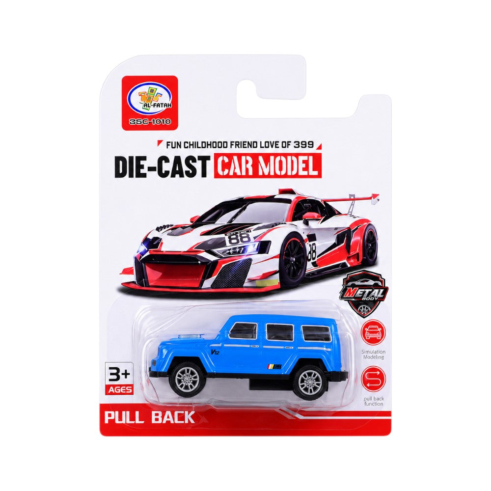 123-7A1 DIE-CAST PULLBACK CAR DINKY ASST A.I
