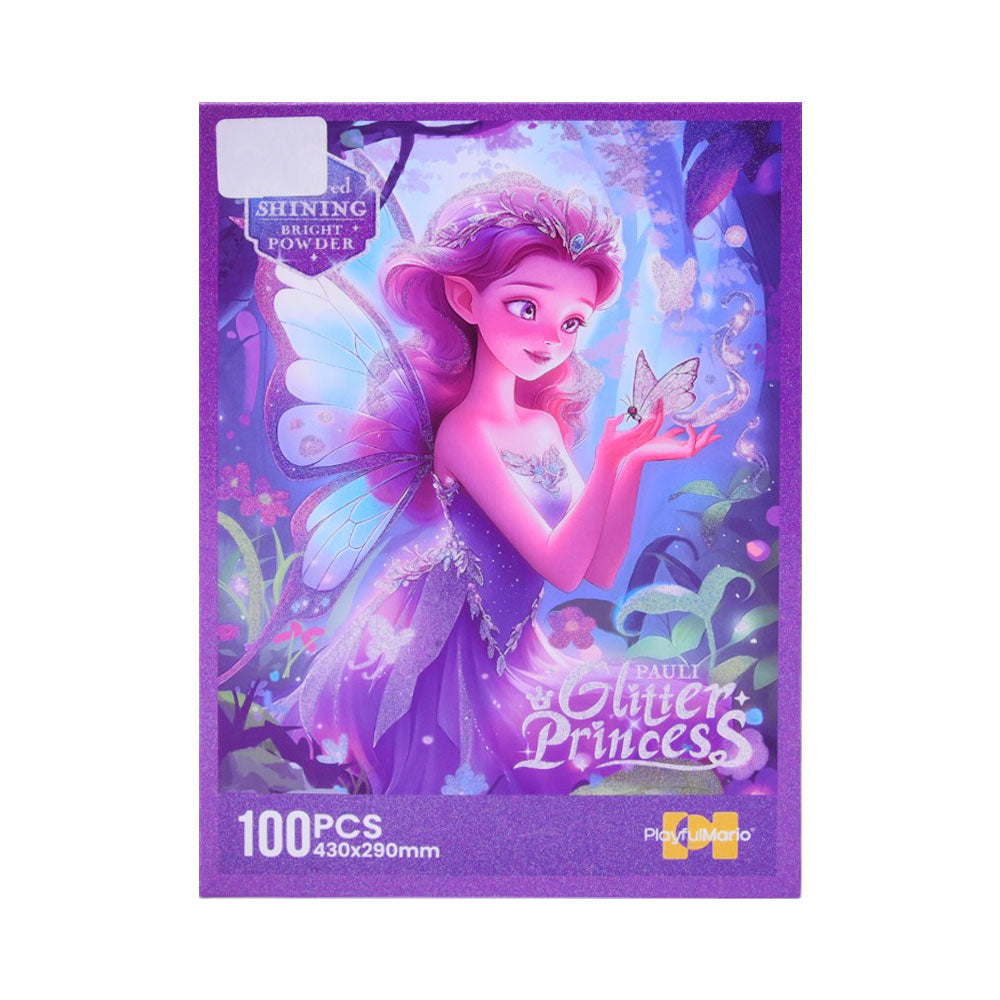 88897 PAULI GLITTER PRINCESS PUZZLE IR 100PCS