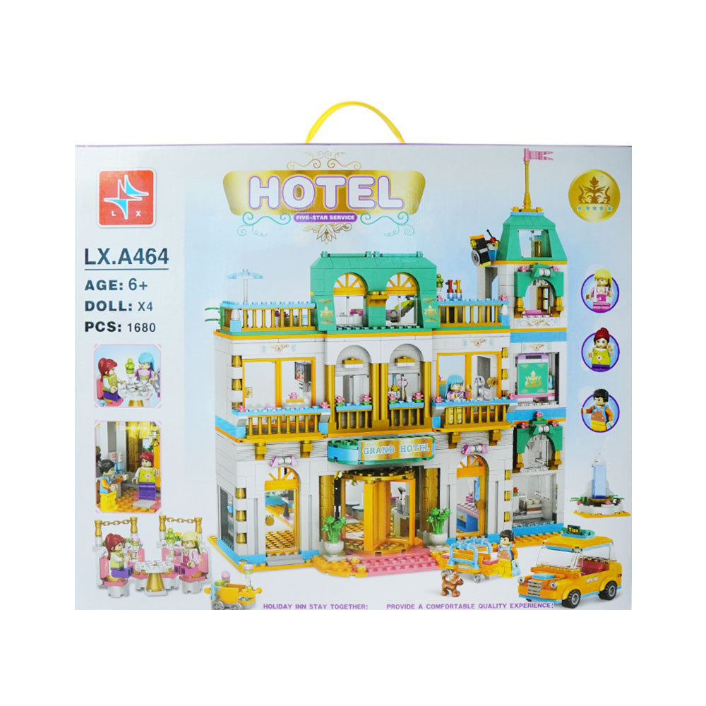 Lx A464 Five-star Hotel Block set Ir 1680PCS