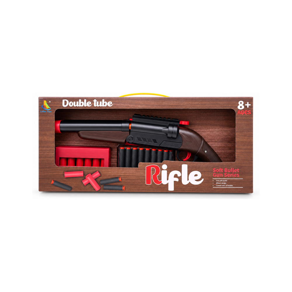 9951-1 SOFT BULLET GUN DOUBLE TUBE IR