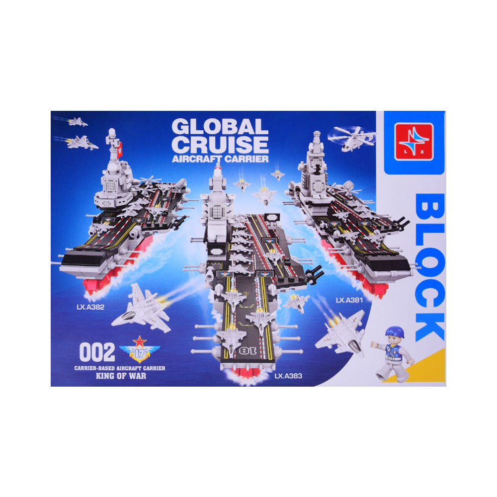 LX-A382 GLOBAL CRUISE AIRCRAFT CARRIER BLOCK SET IR 526PCS