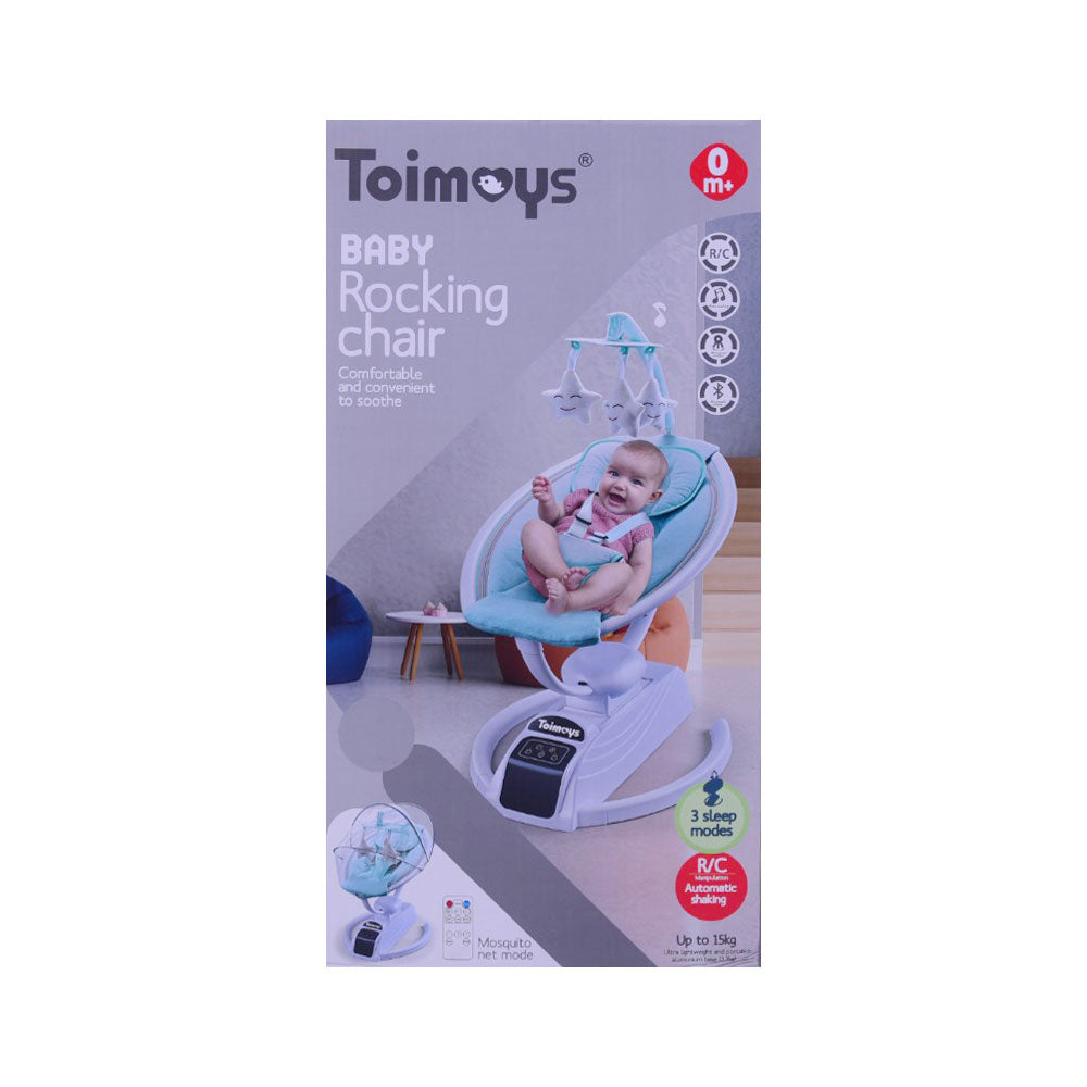 BABY ROCKING CHAIR GREY IR 08189