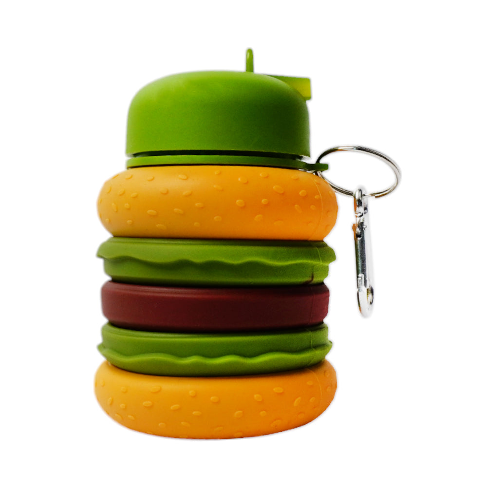 S-7 Silicone Water Bottle Burger Ir