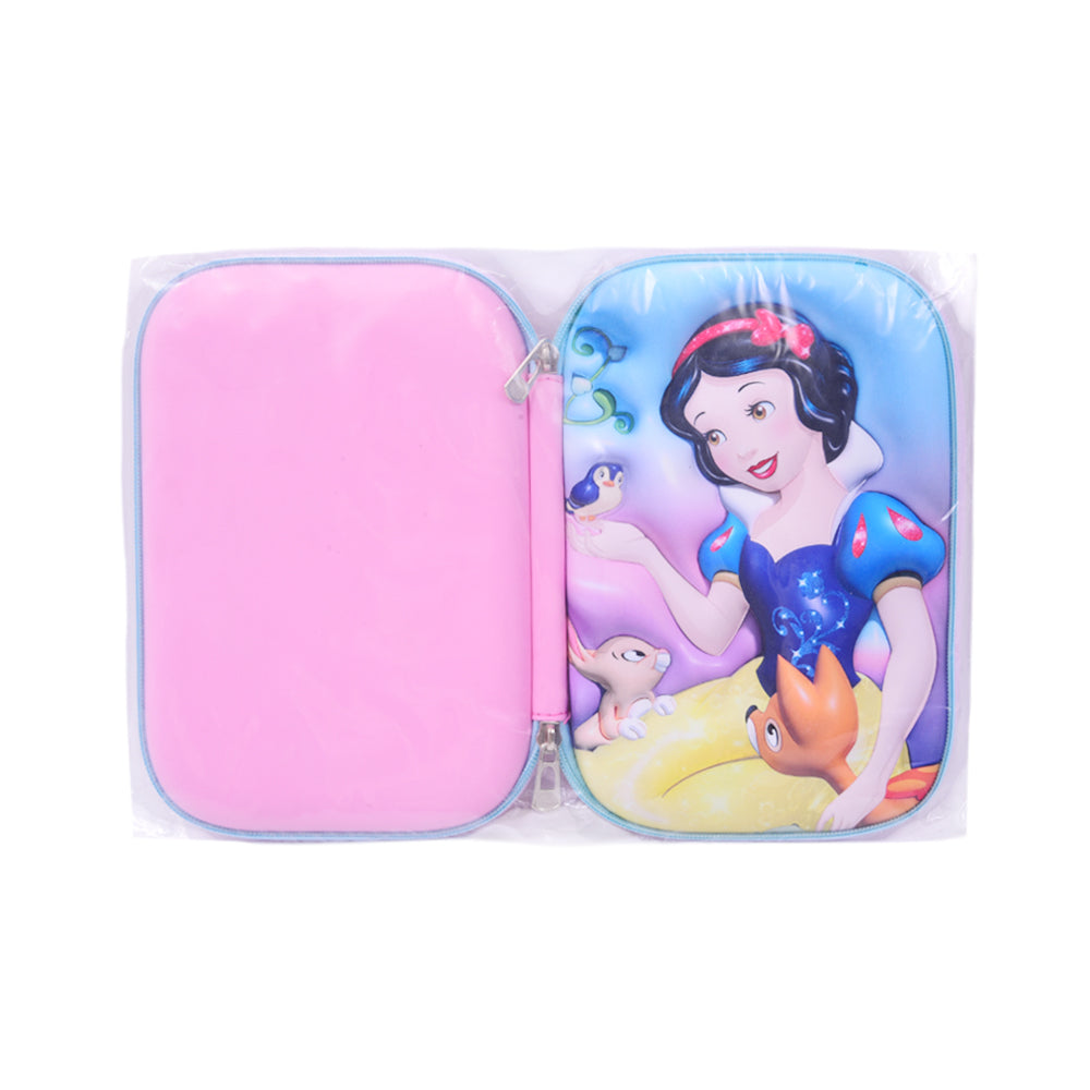 10862-35 Pencil Case Large Snowwhite Embossed Ir