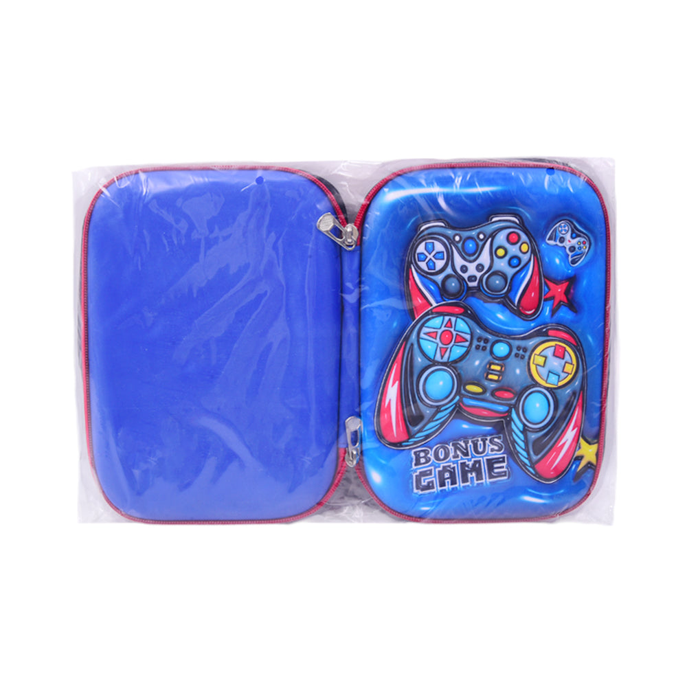 10862-30 Pencil Case Large Joystick Embossed Ir
