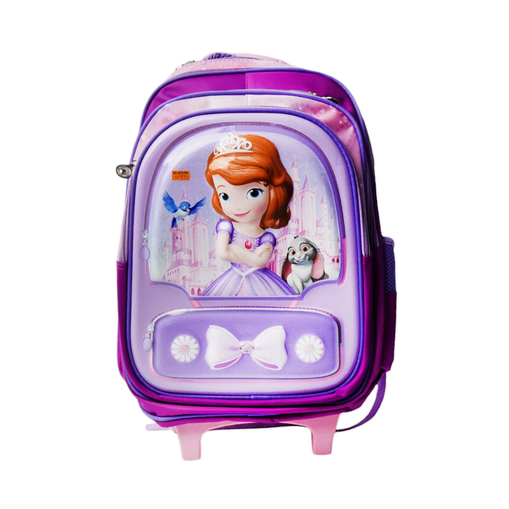 BC-3 KIDS SCHOOL TROLLEY BAG EMBOSSED ASST IR 16INCH