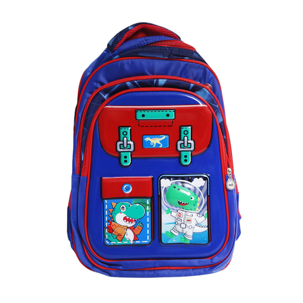 BC-9 Kids School Backpack Embossed Asst Ir 16INCH