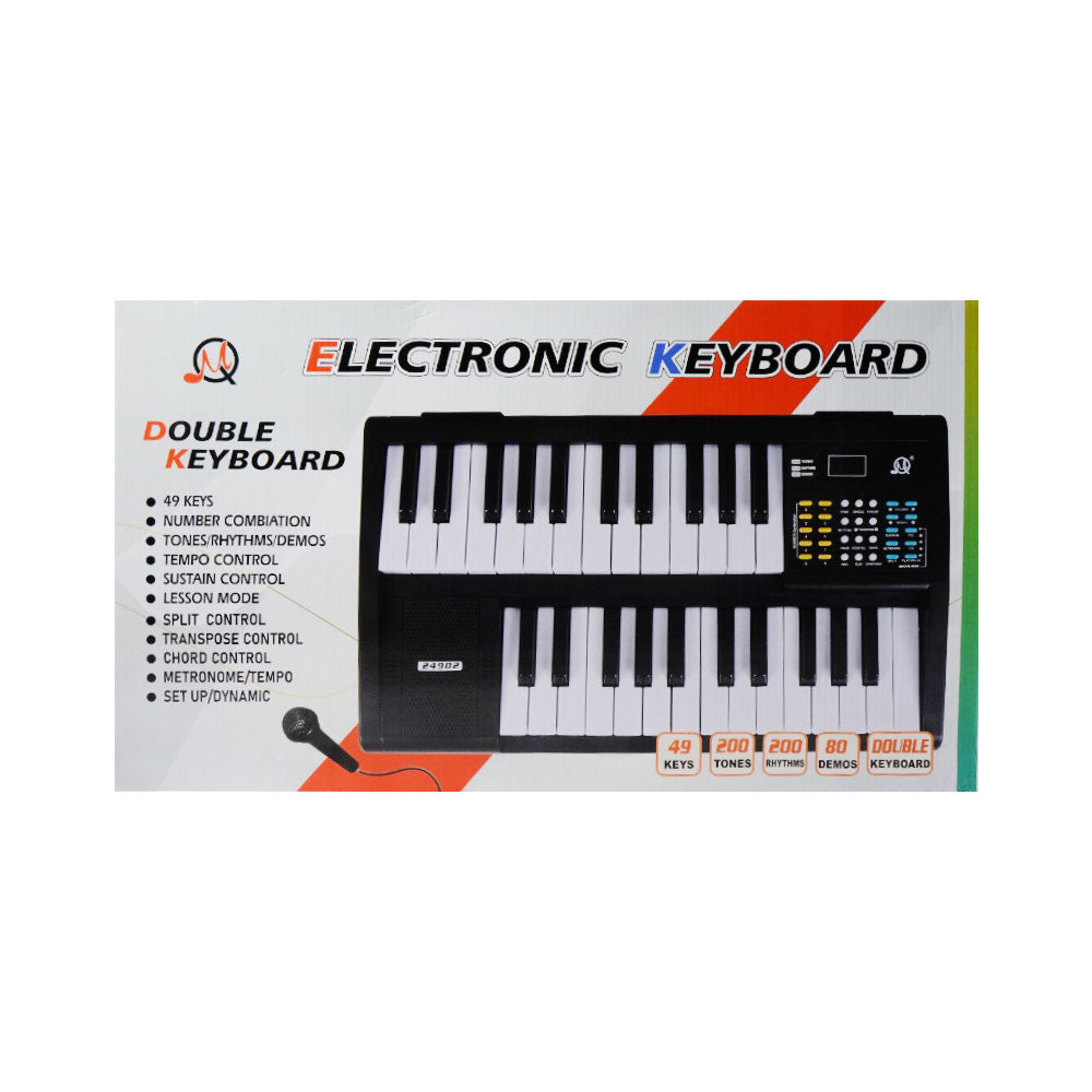 24902 ELECTRONIC DUAL PIANO 49KEYS IR