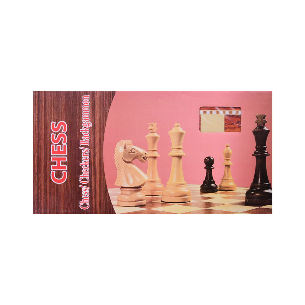 S4834 WOODEN CHESS GAME IR