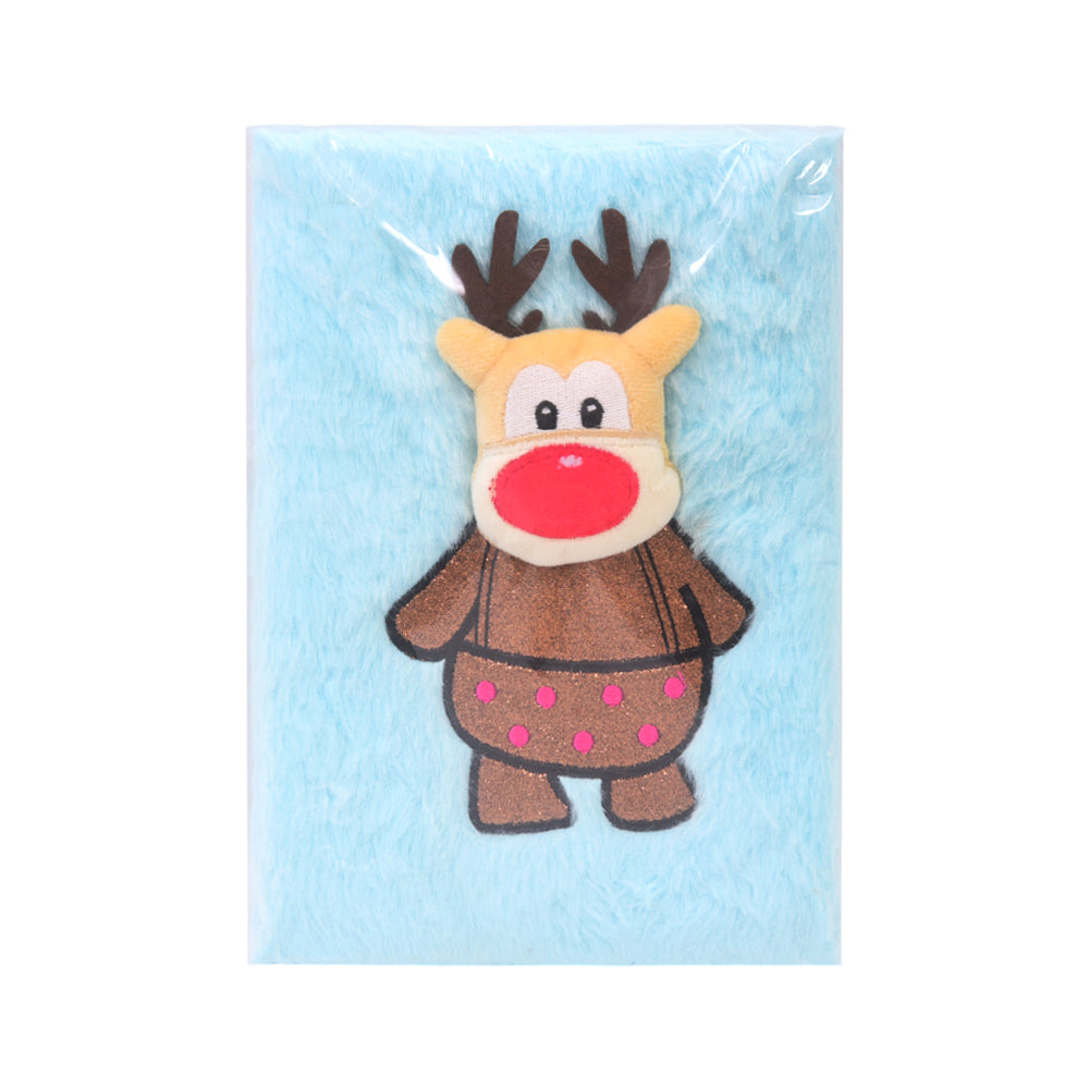 SSS2007 NOTEBOOK FURR EMBOSSED ANIMAL