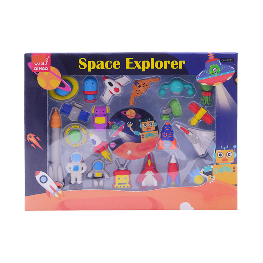 8220 FANCY ERASER SPACE EXPLORER