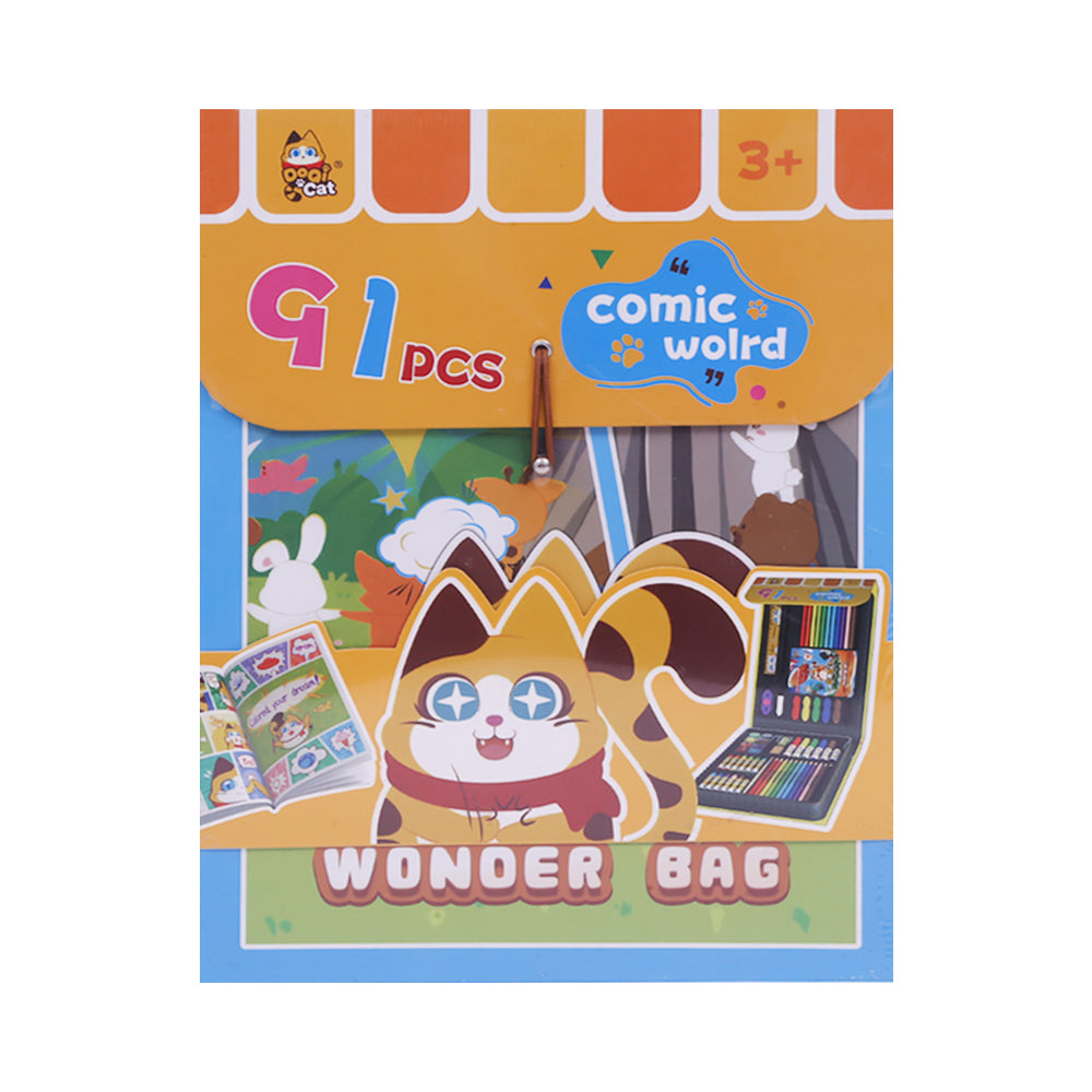 156038 COLORING SET NO-27005 91PCS