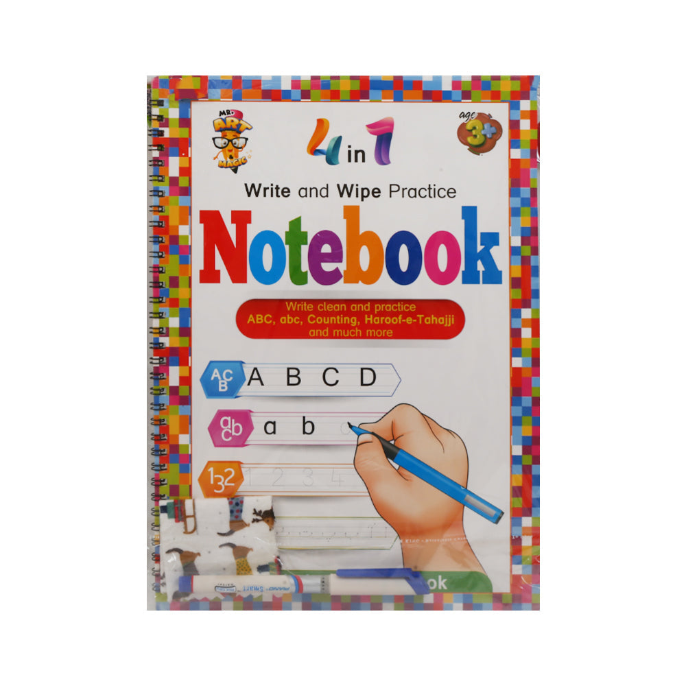 504-9102 PRACTICE NOTEBOOK 4 IN 1 LARGE