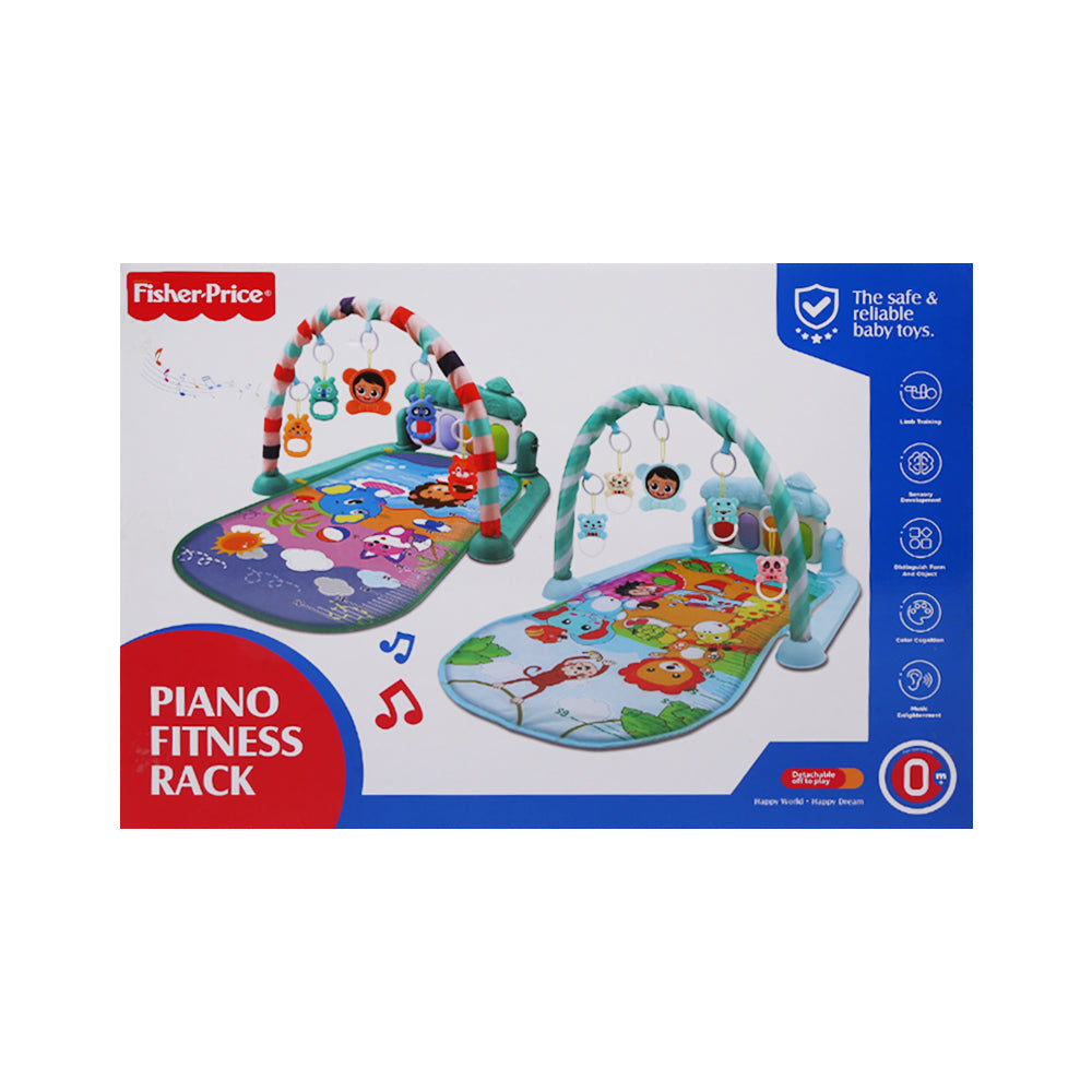 66882 MULTI FUNCTION PIANO PLAY GYM RED