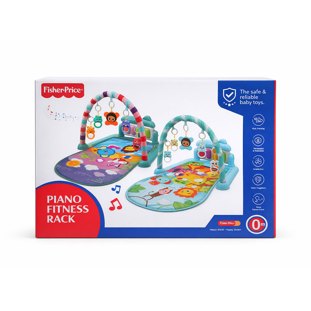 66883 MULTI FUNCTION PIANO PLAY GYM LIGHT BLUE