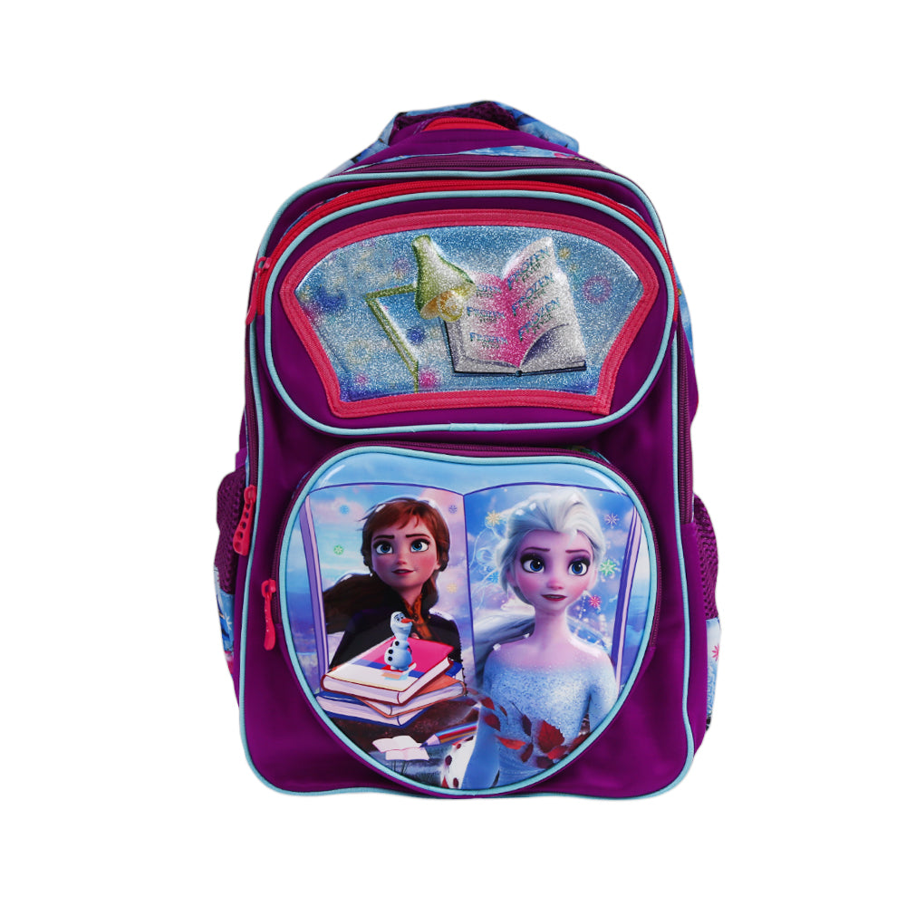 7833 KIDS SCHOOL BACKPACK FROZEN 17INCH