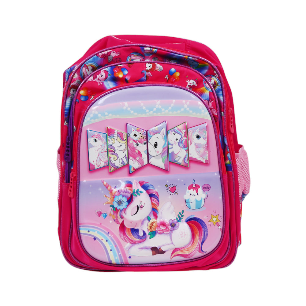 2422 KIDS SCHOOL BACKPACK UNICORN 17INCH