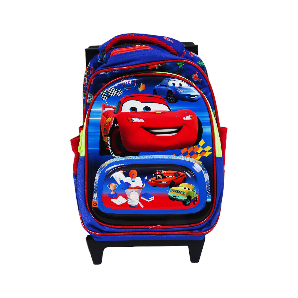 7834 KIDS TROLLEY BAG CARS 12INCH