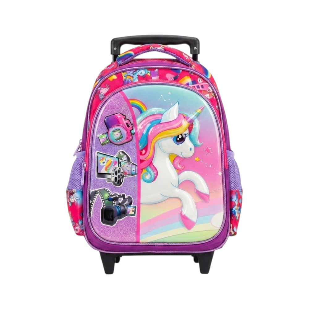 2303/2302 KIDS TROLLEY BAG UNICORN 12INCH
