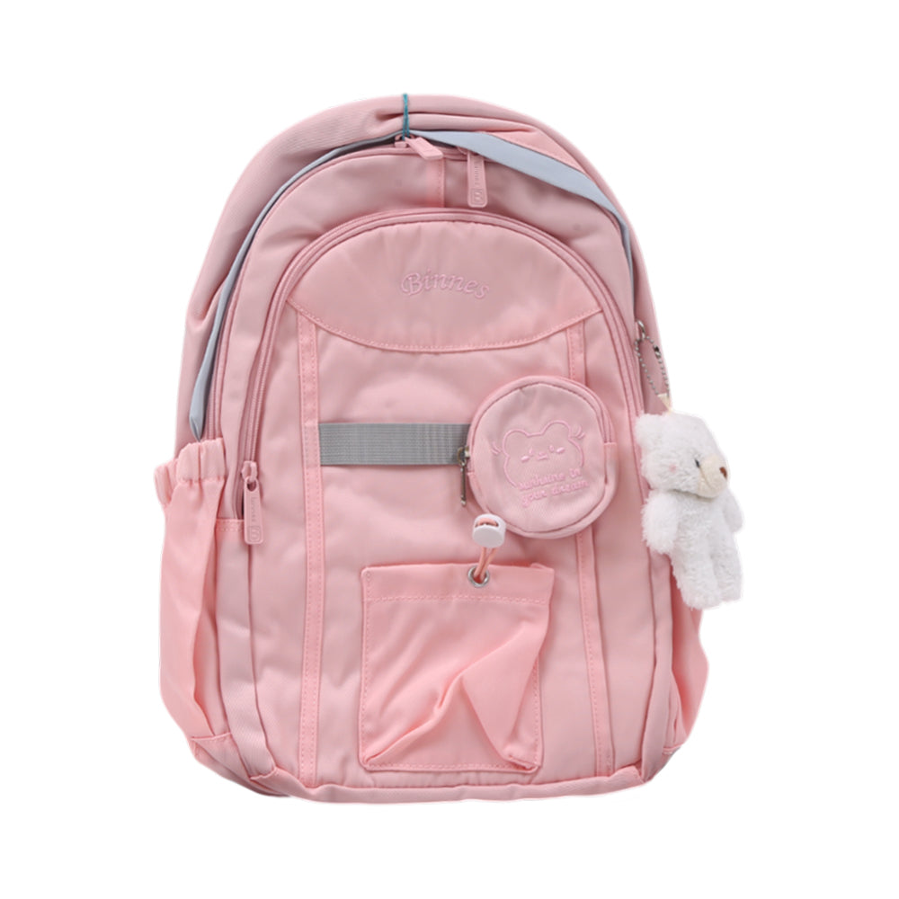 BNS-6013 KIDS SCHOOL BACKPACK SOFT BEAR 17INCH IR BG
