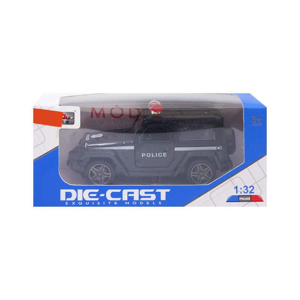 D3210 DIE CAST POLICE JEEP DINKEY IR – Al-Fatah