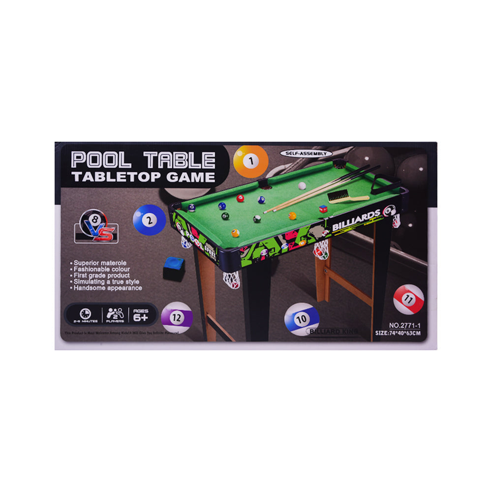2771 POOL TABLE TABLETOP GAME IR