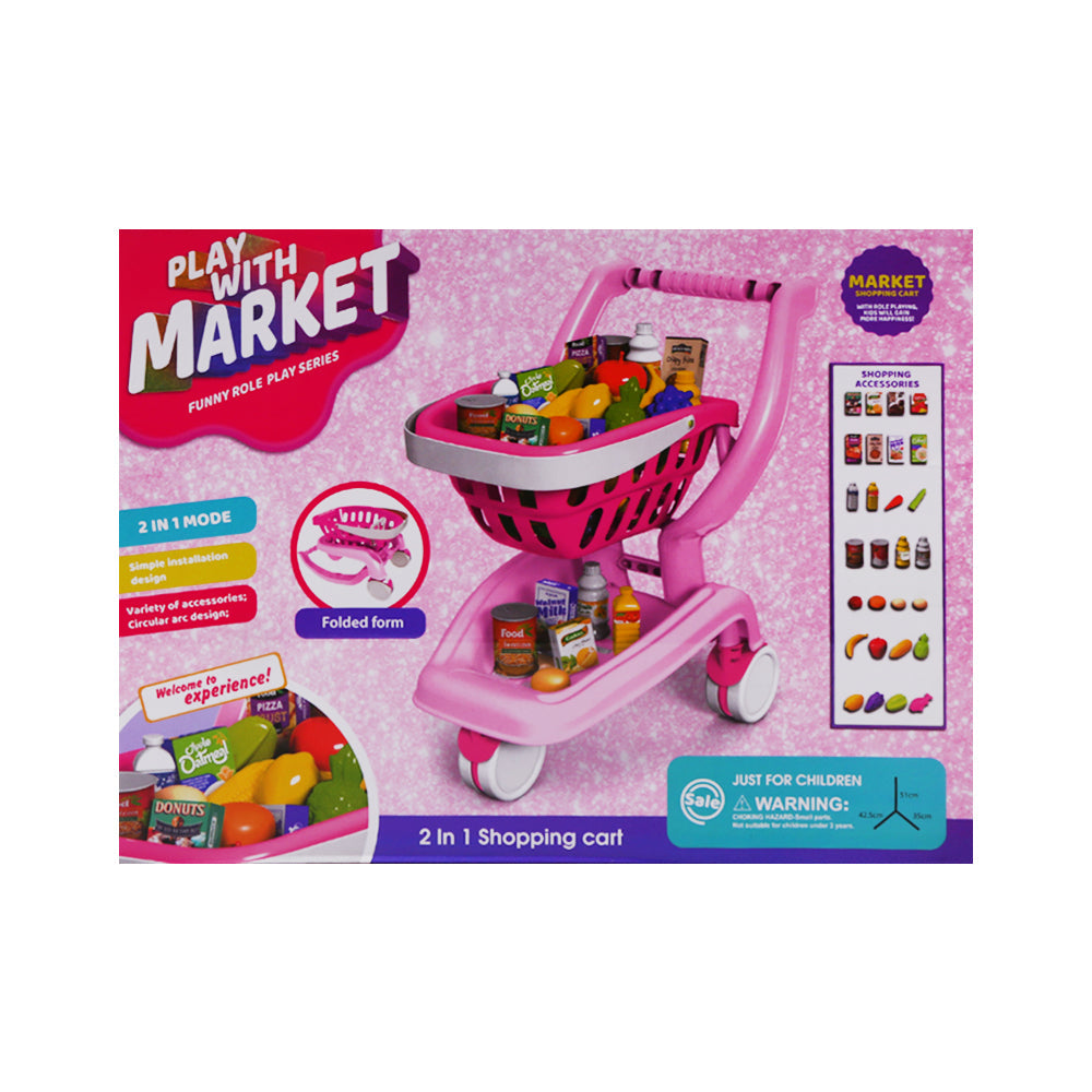 922-151 MARKET SHOPPING CART 2IN1 IR