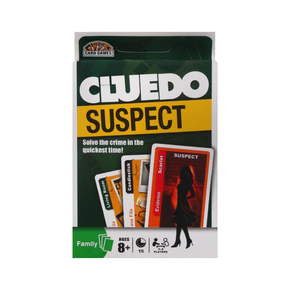 0118G CLUEDO SUSPECT CARD GAME IR