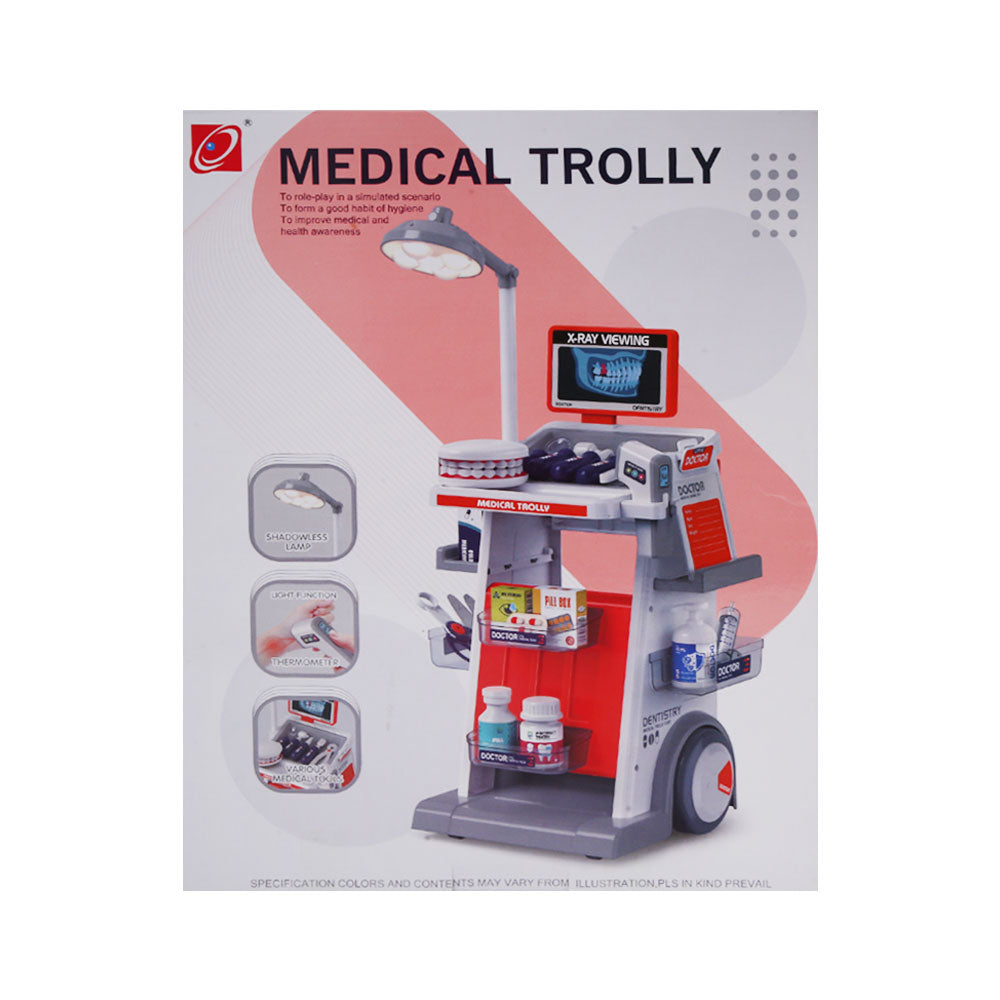 660-92 Medical Trolley set Ir