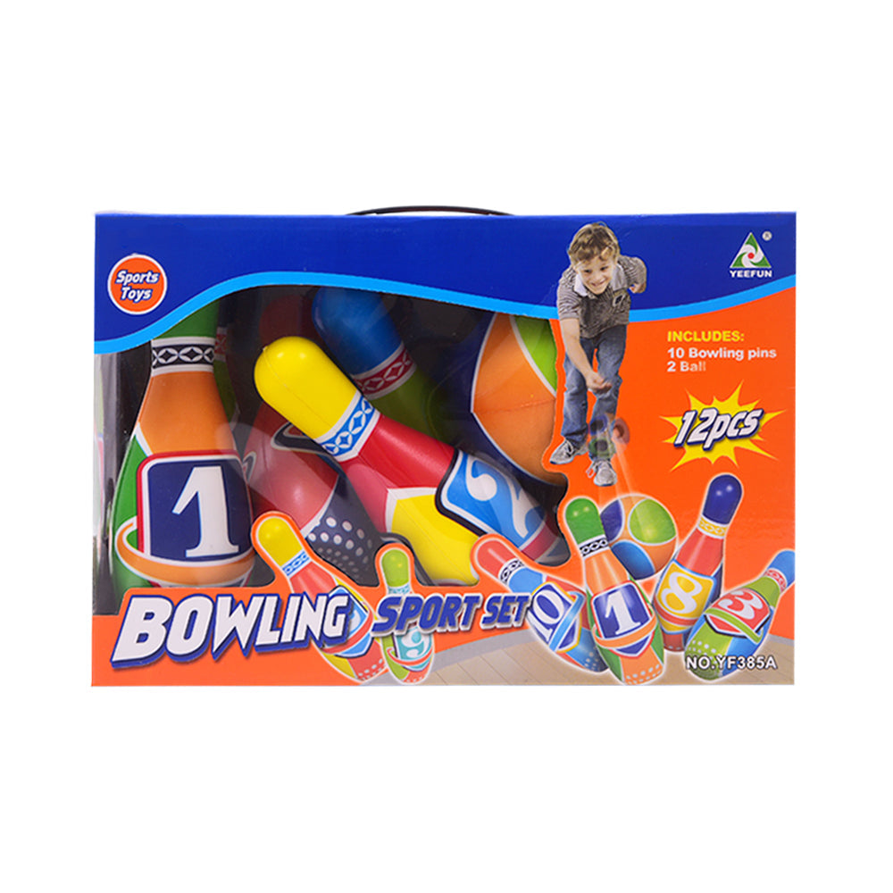 YF385A SPORTS BOWLING GAME 12PCS IR