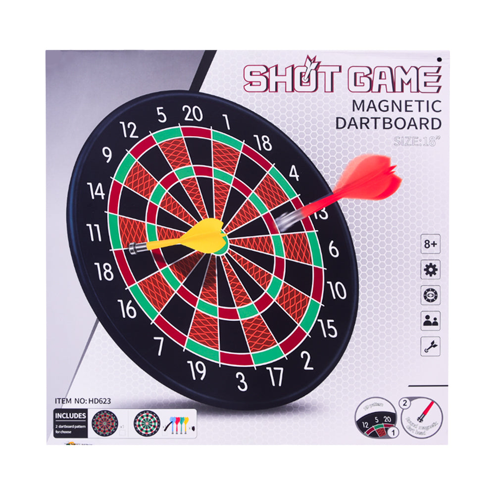 HD623 MAGNETIC DARTBAORD SHOOT GAME IR
