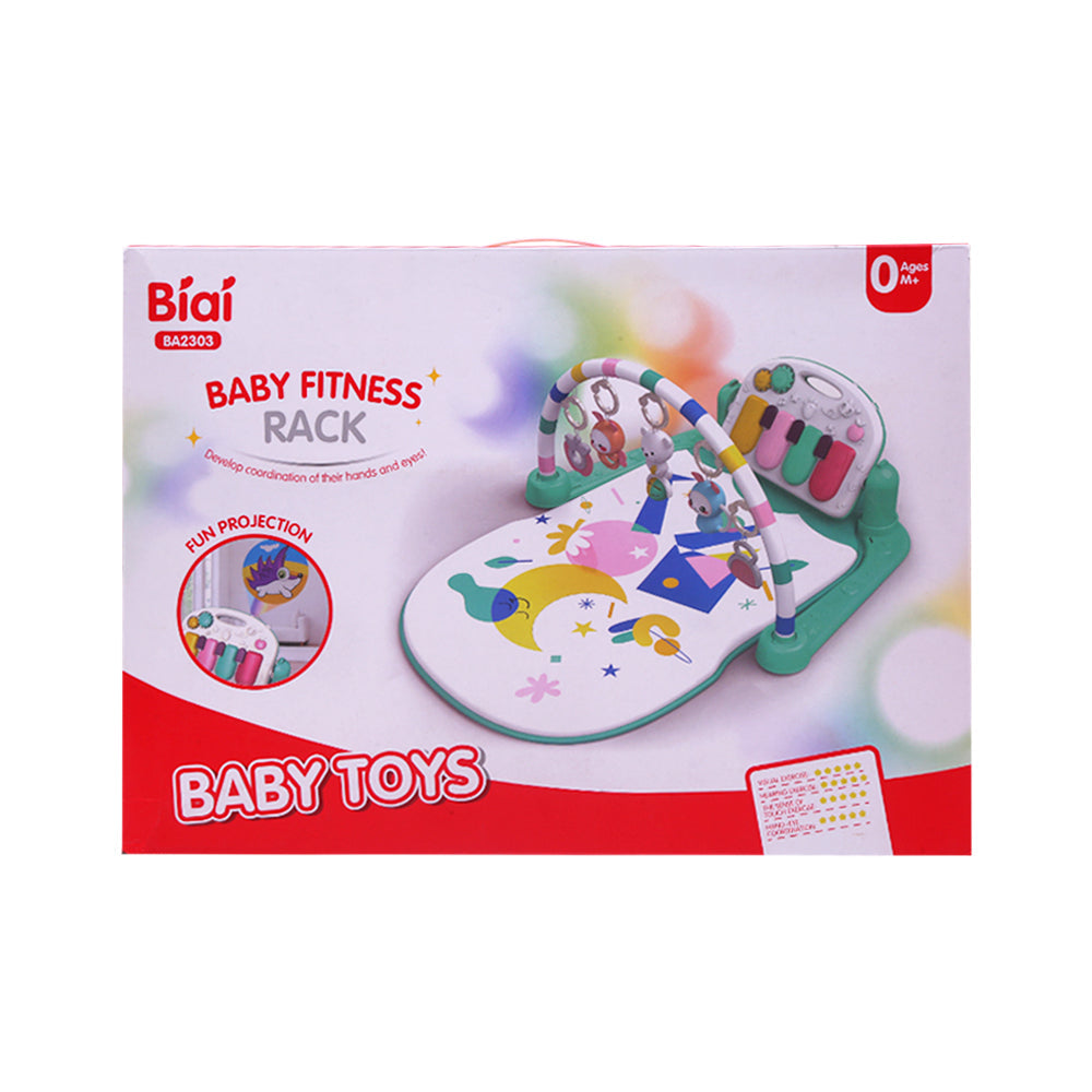 BA2303 BABY FITNESS PIANO PLAYGYM IR