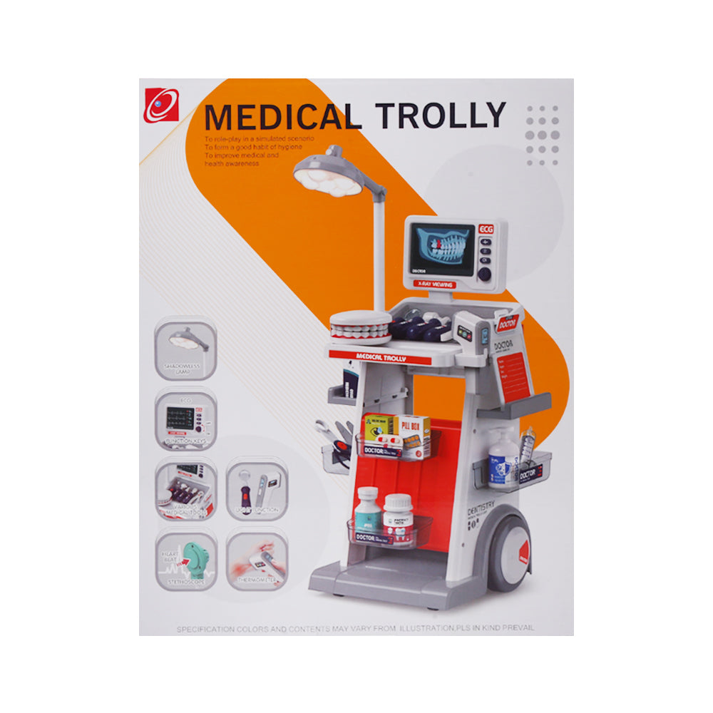 660-91 Medical Trolley set Ir