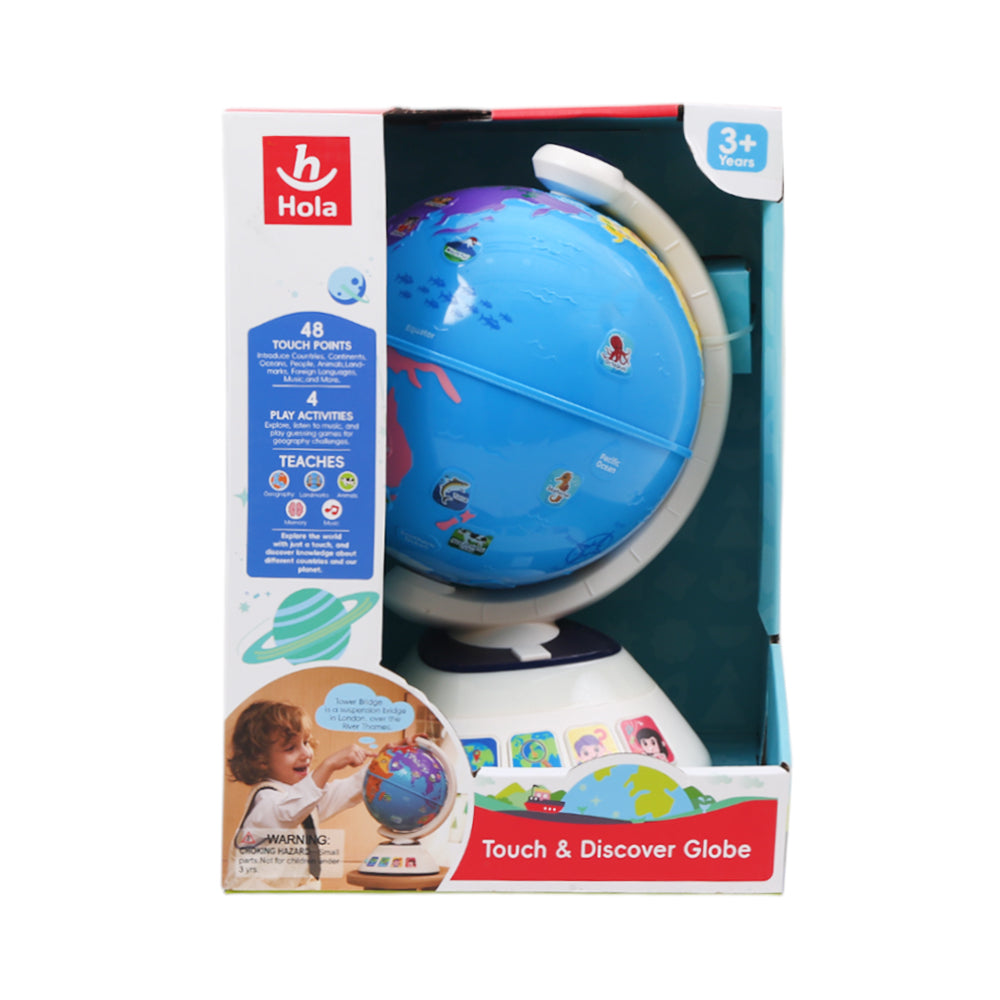 HE8985 TOUCH & DISCOVER WORLD GLOBE IR