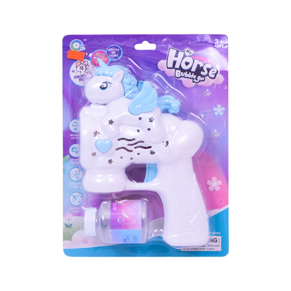 328-13 MY HORSE BUBBLE GUN IN CARD